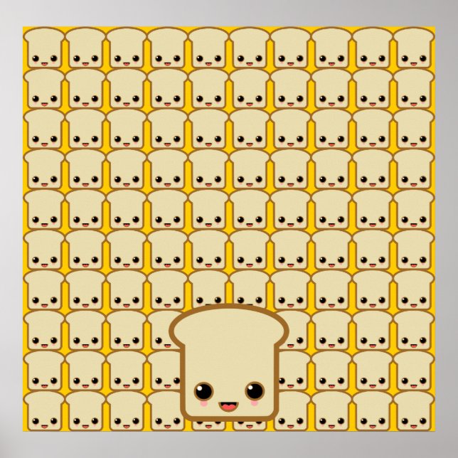 Affiche toasts king toast (Devant)