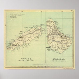 Affiche Tobago Barbade