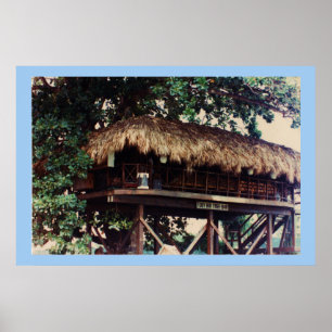 Affiche Toby Inn Tree House Bar, Montego Bay Jamaïque