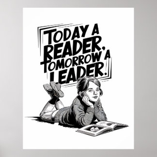 Affiche Today a Reader
