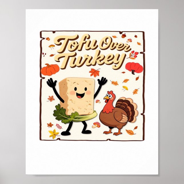 Affiche Tofu Over Turkey Classic T-shirt (Devant)