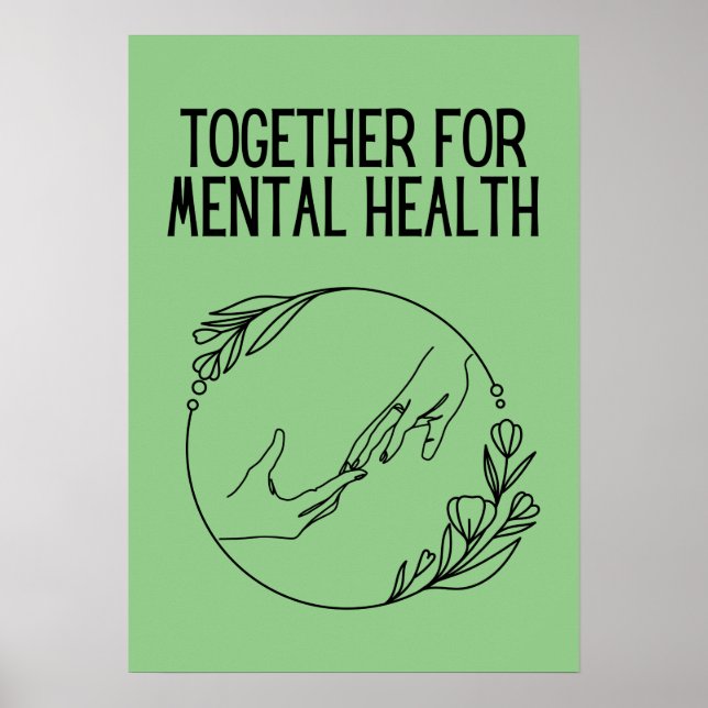 Affiche Together For Mental Health (Devant)