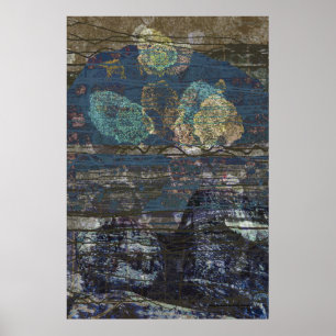 Affiche Toile "de Bouddha étendu"