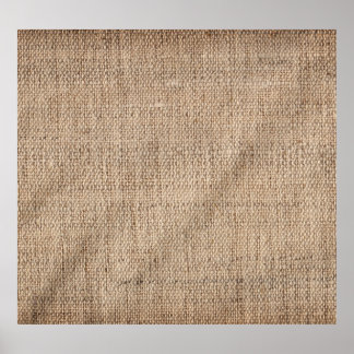 Affiche Toile de lin de l'artiste : texture grossière