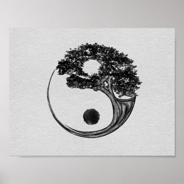 Affiche Toile de Yin Yang (Devant)
