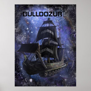 Affiche Toile du "Bulldozur Vessel"