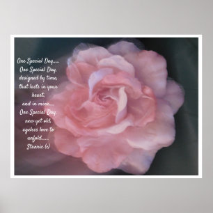 Affiche Toile mariage