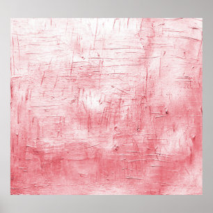Affiche Toile rouge métallique : Elégance de la brosse.