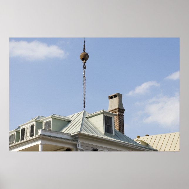 Affiche Toit Charleston SC (Devant)