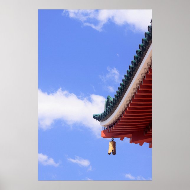 Affiche Toit du sanctuaire shinto (Devant)