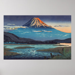 Affiche Tokaido Fujikawa 1939 par Tsuchiya Koitsu