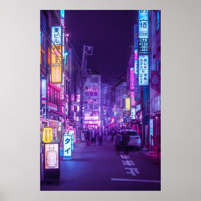 Affiche Tokyo a Neon Garden (Devant)