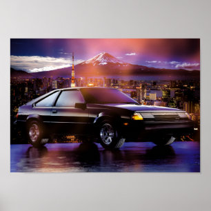 Affiche Tokyo Celica