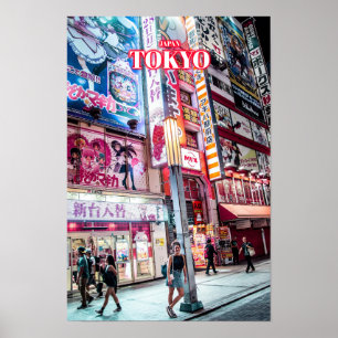 Affiche Tokyo City - Japon