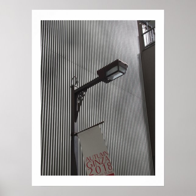 Affiche Tokyo Streetlights : Ginza (Devant)