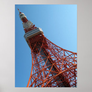 Affiche Tokyo Tower 東京タワー