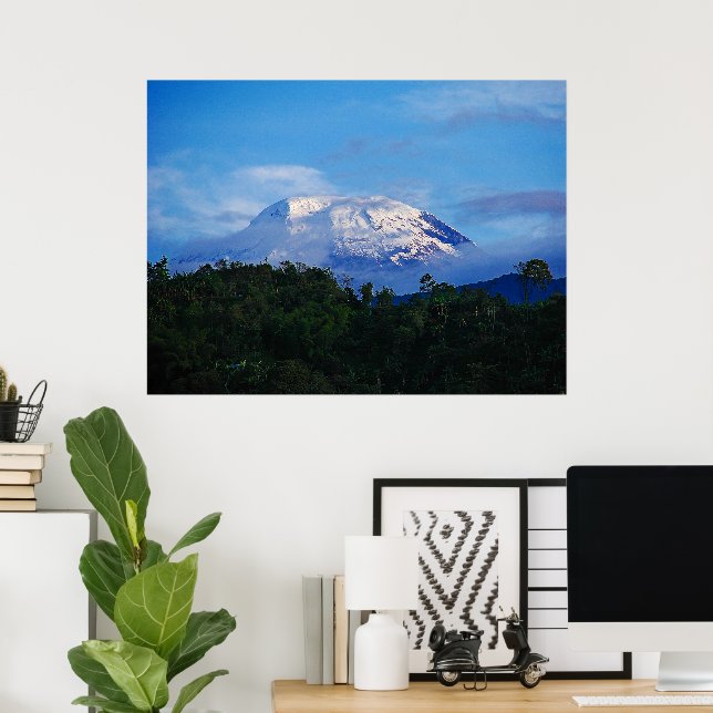 Affiche Tolima Colombia Travel (Bureau à domicile)