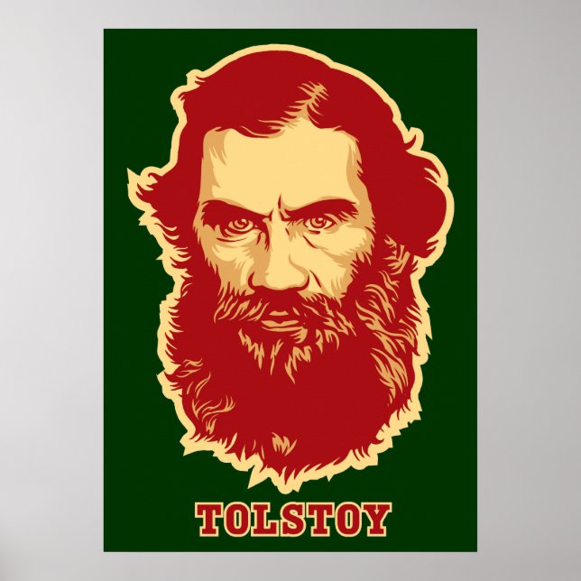 Affiche Tolstoï (Devant)