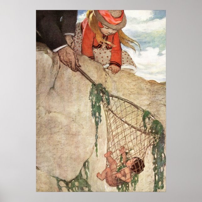 Affiche Tom est pris par Jessie Willcox Smith (Devant)