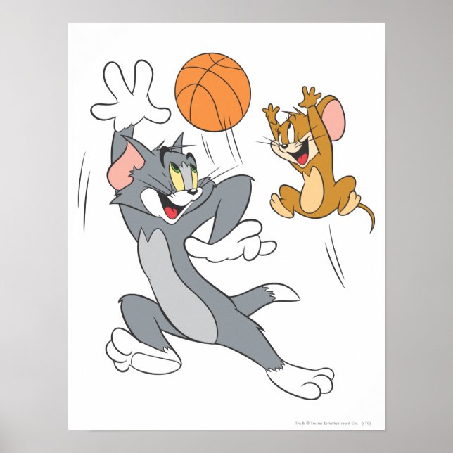 Affiche Tom et Jerry Basketball 1 (Devant)
