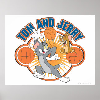 Affiche Tom et Jerry Basketball 4
