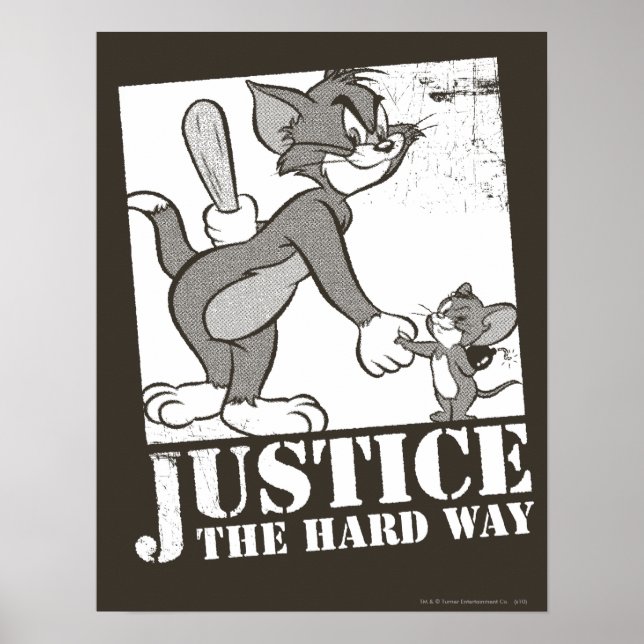 Affiche Tom et Jerry Justice à l'envers (Devant)