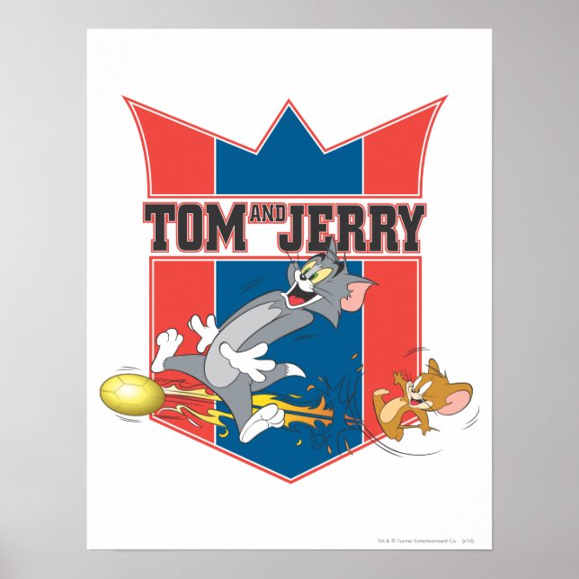 Affiche Tom et Jerry Soccer (Football) 7 (Devant)
