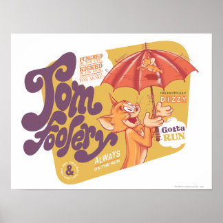 Affiche Tom et Jerry Tom Foolery