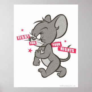 Affiche Tom et Jerry Tough Mouse 3
