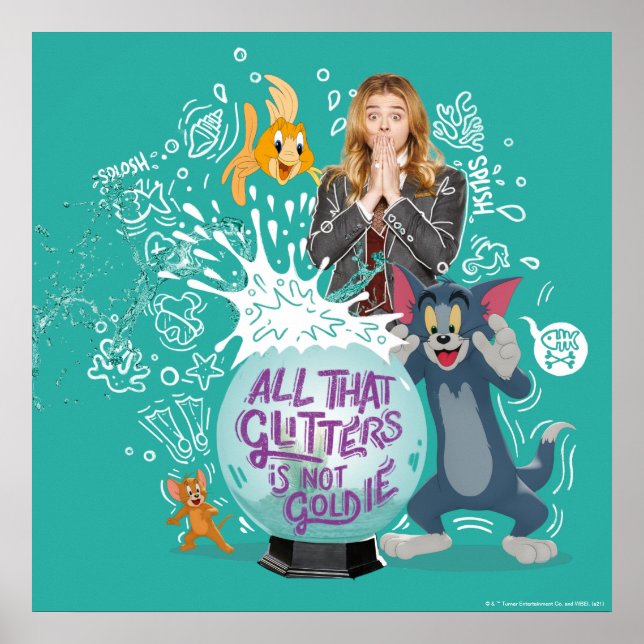 Affiche Tom & Jerry - All That Glitters is Not Goldie (Devant)