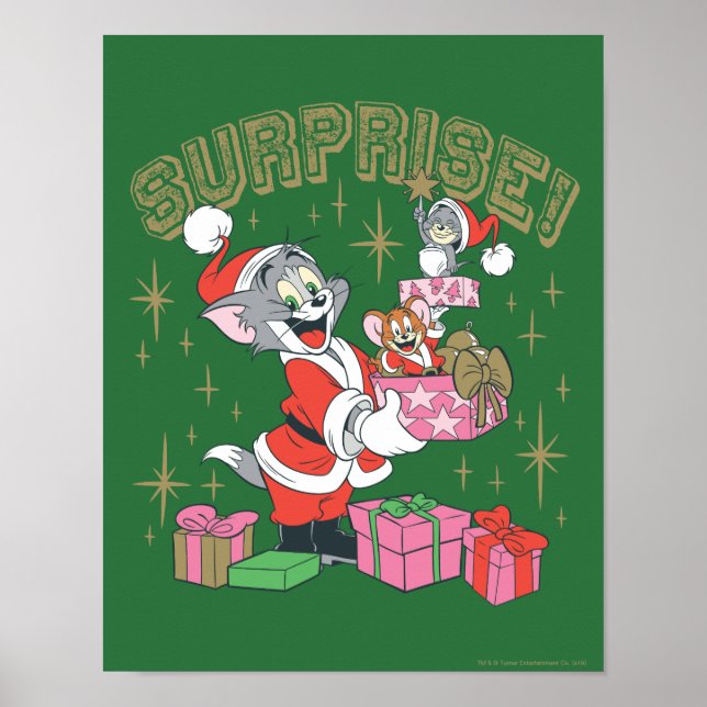 Affiche Tom, Jerry et Nibbles Holiday Surprise (Devant)