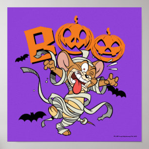 Affiche Tom & Jerry   Jerry is SO Scary