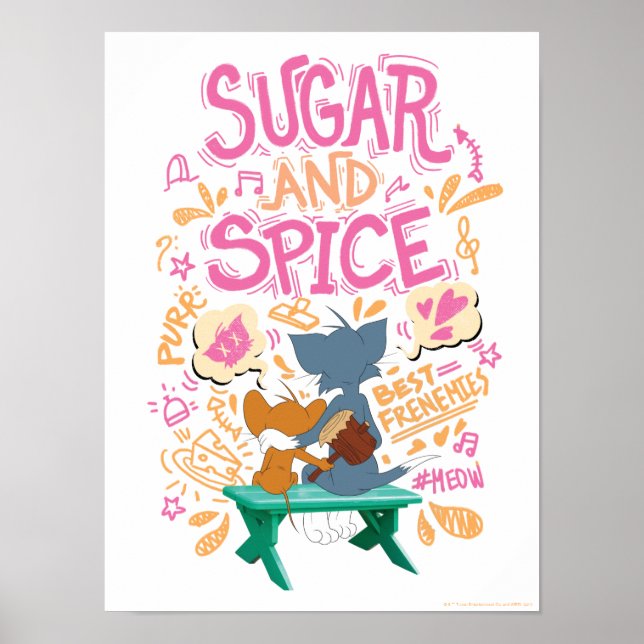 Affiche Tom & Jerry - Sugar And Spice (Devant)
