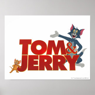 Affiche Tom & Jerry With Movie Logo