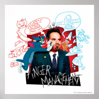 Affiche Tom & Jerry With Terrance - Anger Management