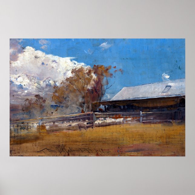 Affiche Tom Roberts a entendu les béliers (Devant)