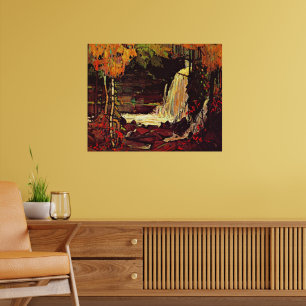 Affiche Tom Thomson - Cascade de la forêt