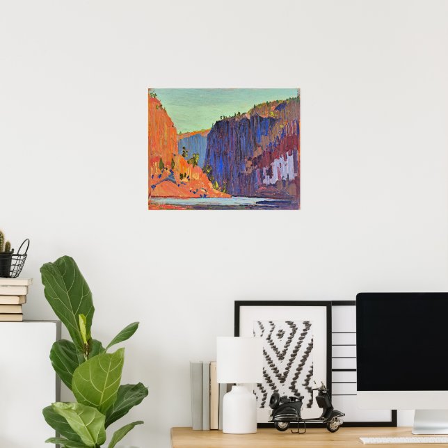 Affiche Tom Thomson - Gorges de Petawawa (Bureau à domicile)
