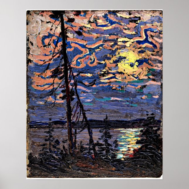 Affiche Tom Thomson - Lune (Devant)