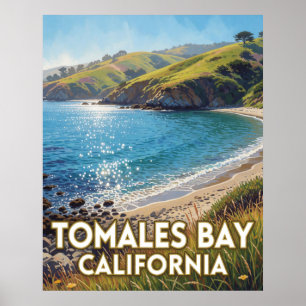 Affiche Tomales Bay State Park — Californie