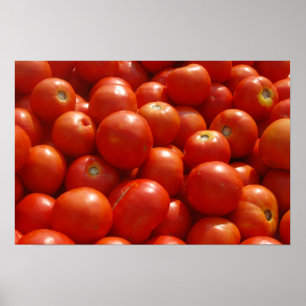 Affiche Tomates au marché