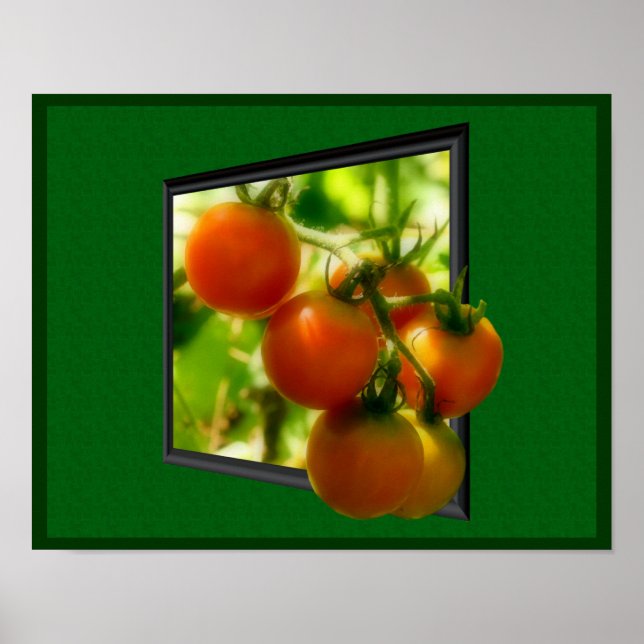 Affiche Tomates Cerises De La Nature De La Frame (Devant)