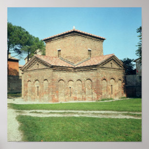 Affiche Tombe de Galla Placidia, c.450