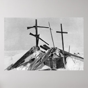 Affiche Tombe esquimaude en photographie de l'Alaska