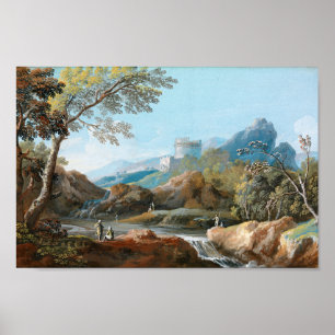 Affiche Tombeau de Cecilia Metella   Giovanni Battista Bus