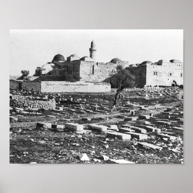 Affiche Tombeau du roi David à Jérusalem (Devant)