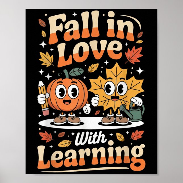Affiche Tomber dans l'amour avec l'apprentissage Automne C (Devant)