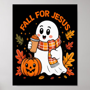 Affiche Tombez amoureux de Jésus Christian automne Mignon
