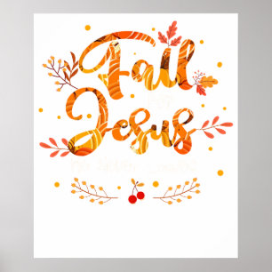 Affiche tombez amoureux de jésus il ne part jamais