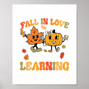 Affiche Tombez amoureux de l'apprentissage Automne Profess